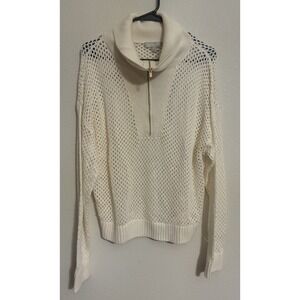 OFFLINE by Aerie Pickletini Tania Crochet Sweater Womens Large
